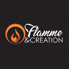 Flamme et Création logo cheminée