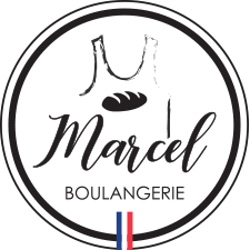 marcel-boulangerie-logo logo-boulangerie-marcel-cercle-noir et blanc-drapeau tricolors