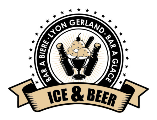 Agence création logo Lyon 7 : Ice & Beer