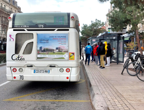 Campagne d’affichage bus métro tramway