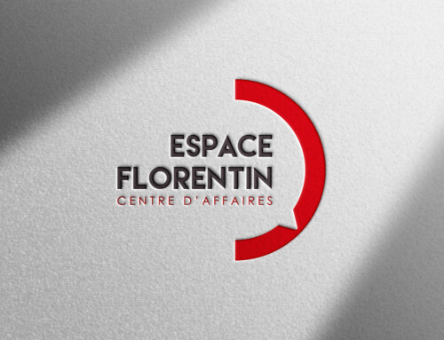 Création logo et charte graphique pour un centre d’affaire Espace Florentin à Dardilly