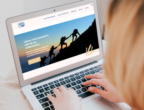Création du site internet pour la coach professionnelle Coach-then-go!