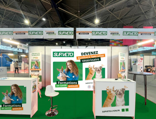 Aménagement de stand à Eurexpo pour le Salon de l&rsquo;étudiant de Lyon ( Cloned )